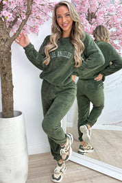 Fleece LA comfy set - Army