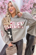 Big city vibes hoodie - Taupe