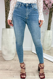 Skinny jeans T5377-4 - Jeans blue