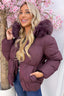 Snowy days are calling winterjas - Bordeaux