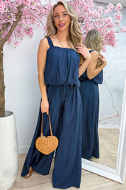 Paradise found co-ord - Navy