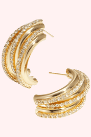 Twinkle treasure oorbel - Goud