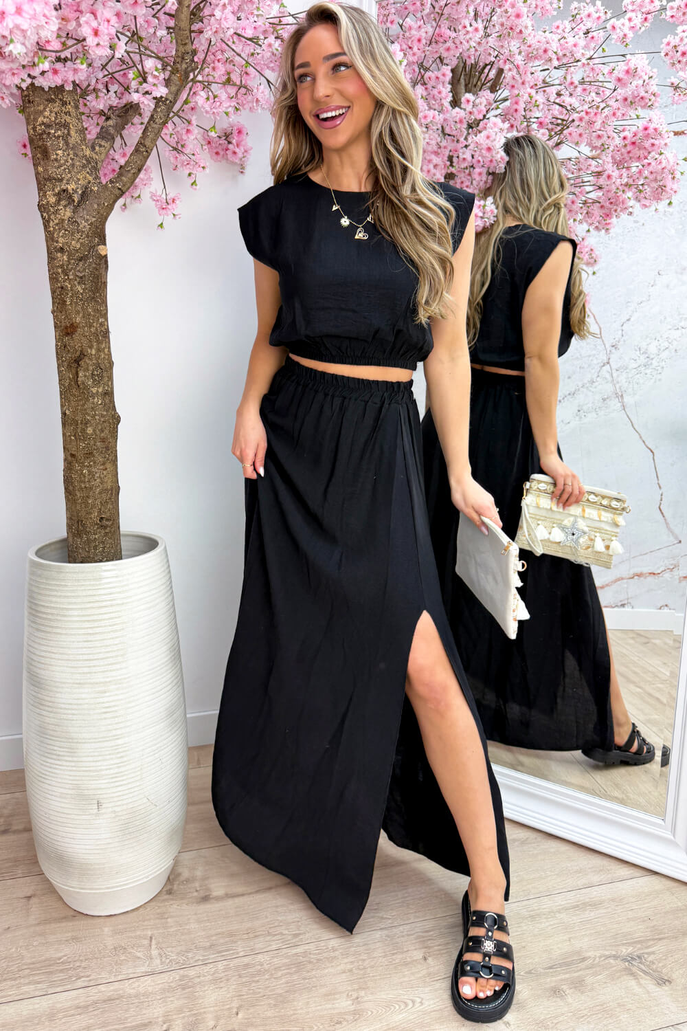Costa co-ord - Zwart