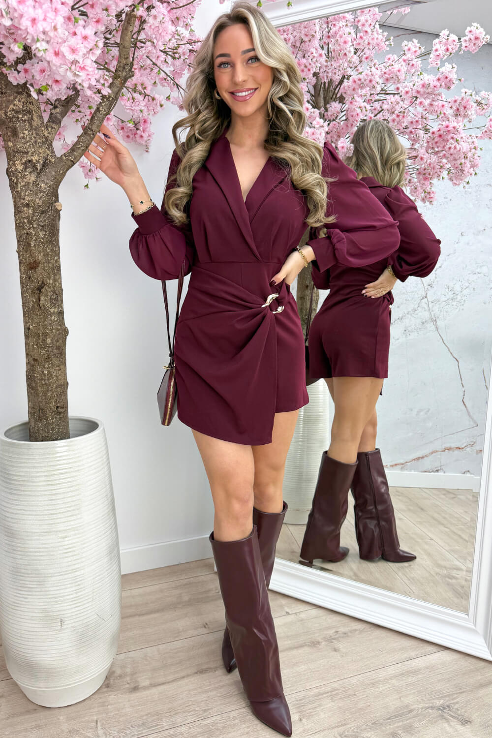 X-mas eve jumper - Bordeaux