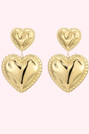 Love couches boucles d'oreille - or