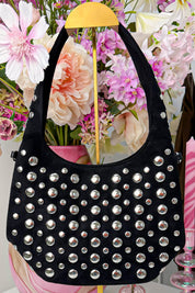 Statement stud bag - Zwart
