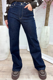 Wide leg jeans W3368-6 - Jeans blue