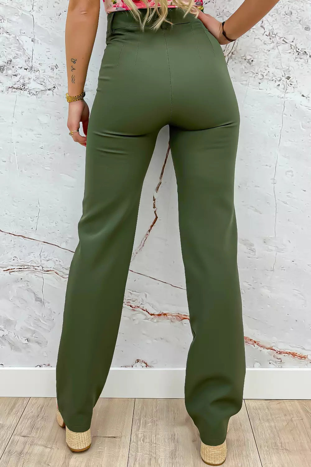 Pantalon à jambe droite 1.0 - Armée