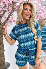 Honolulu comfy co-ord - Navy