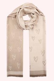 Sparkle season sjaal - Beige