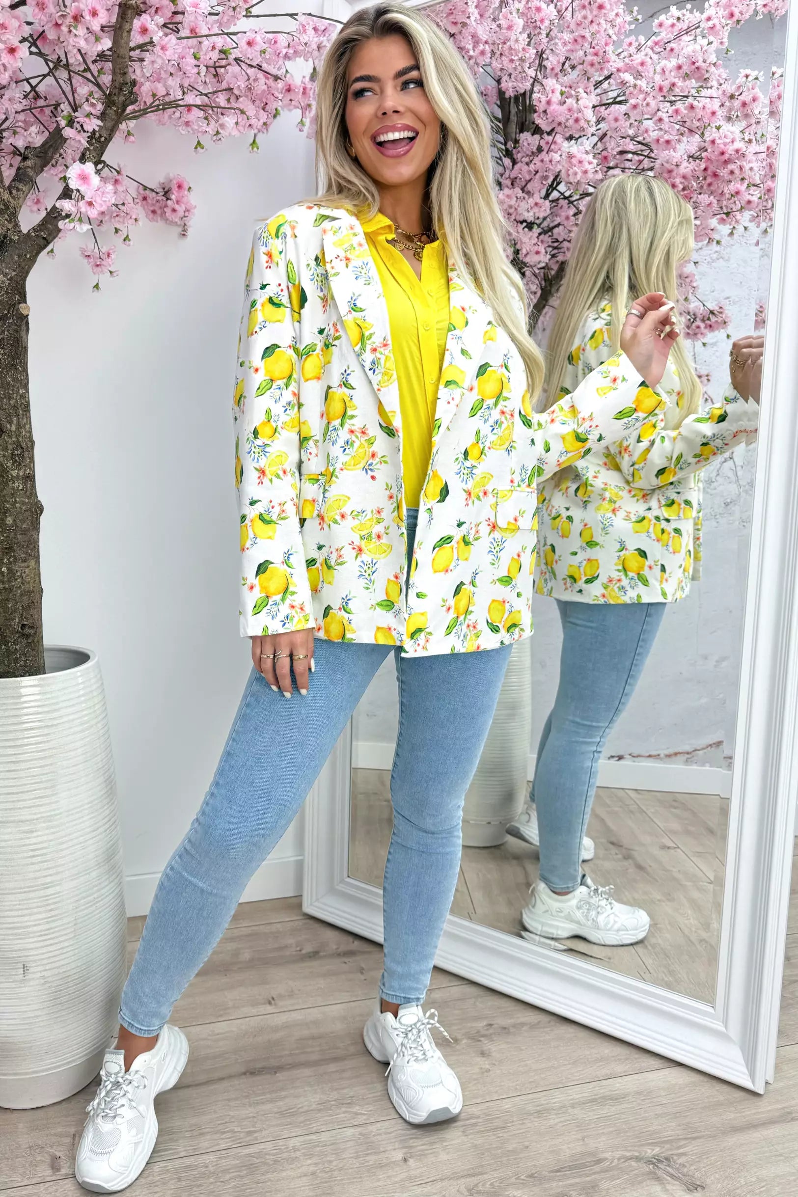 Squeeze it lemon blazer - Beige