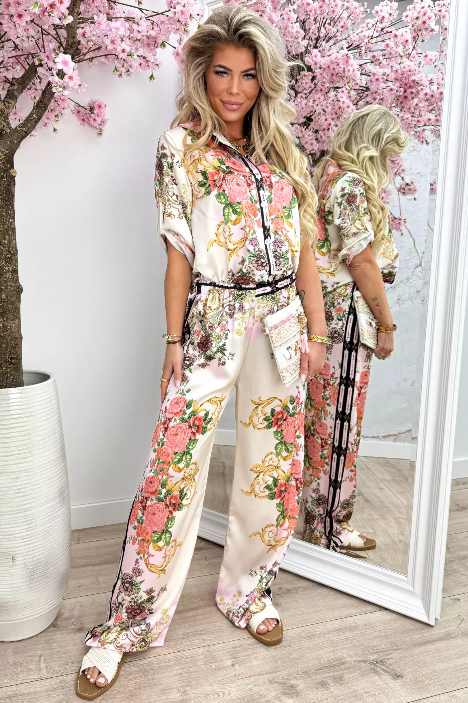 Silky Bali Co -Or - Pink