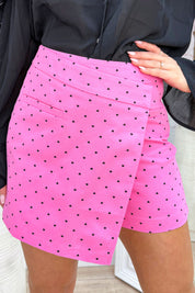 Little hearts skort - Lollypop roze