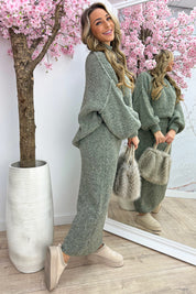 Cozy all day co-ord - Army