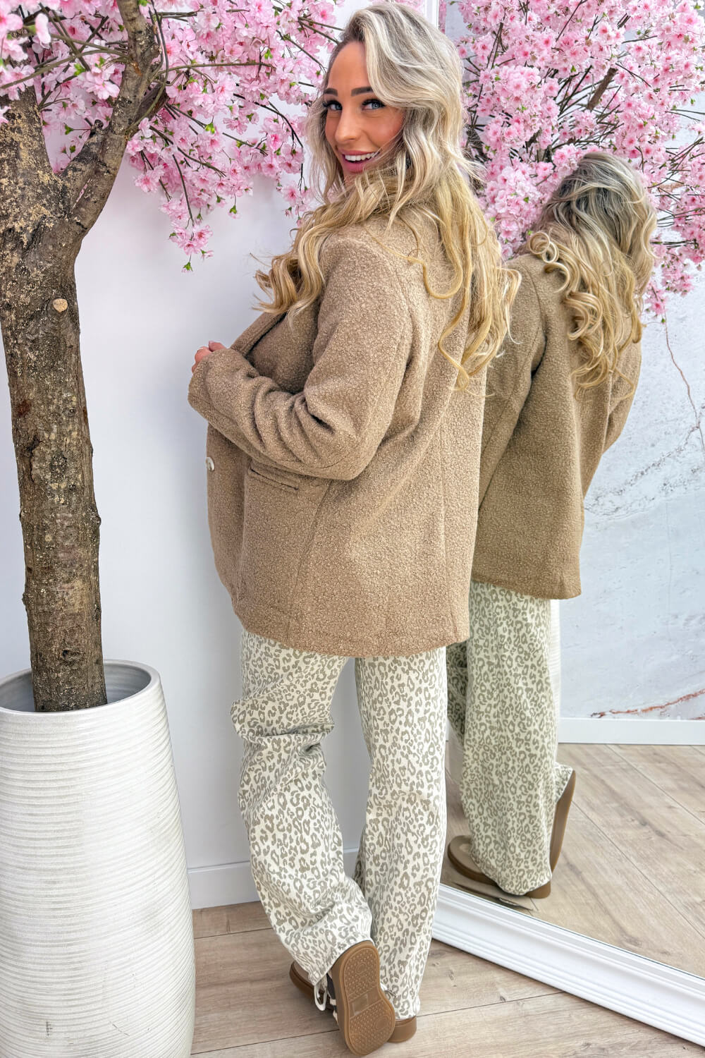 Teddy blazer - Camel