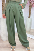 She means business pantalon - Army
