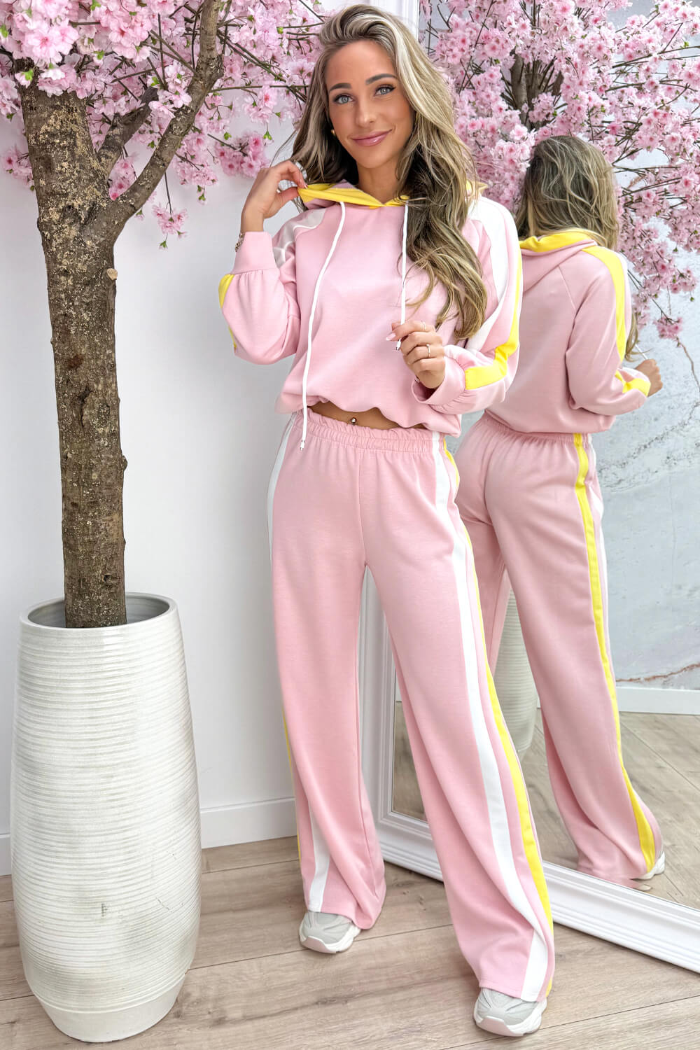 Chill day comfy co-ord - Roze