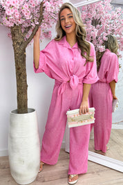 Sevilla co-ord - Fuchsia