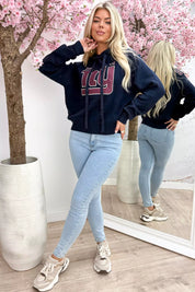 Ny Hoodie - Navy