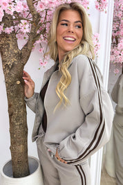 Always in style bomber - Taupe