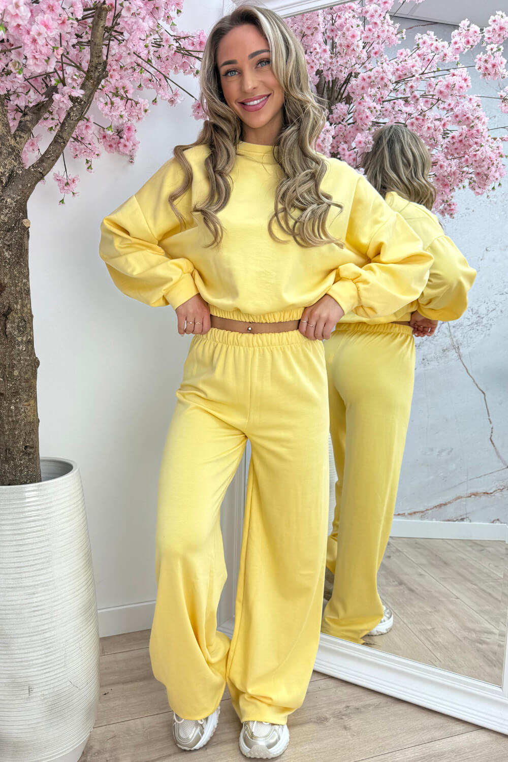 Chill moments comfy co-ord - Geel