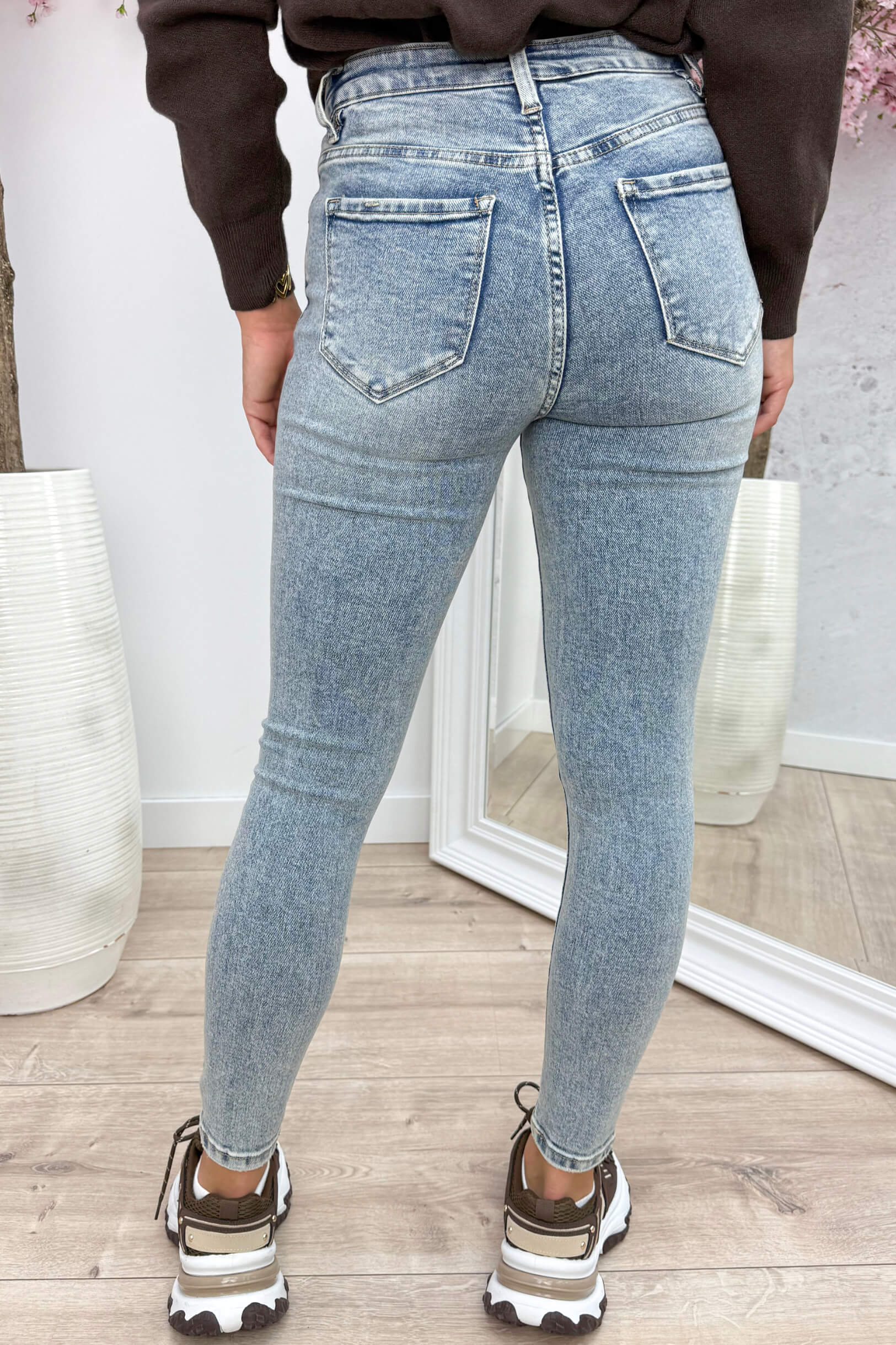 Skinny jeans T5377-2 - Jeans blue