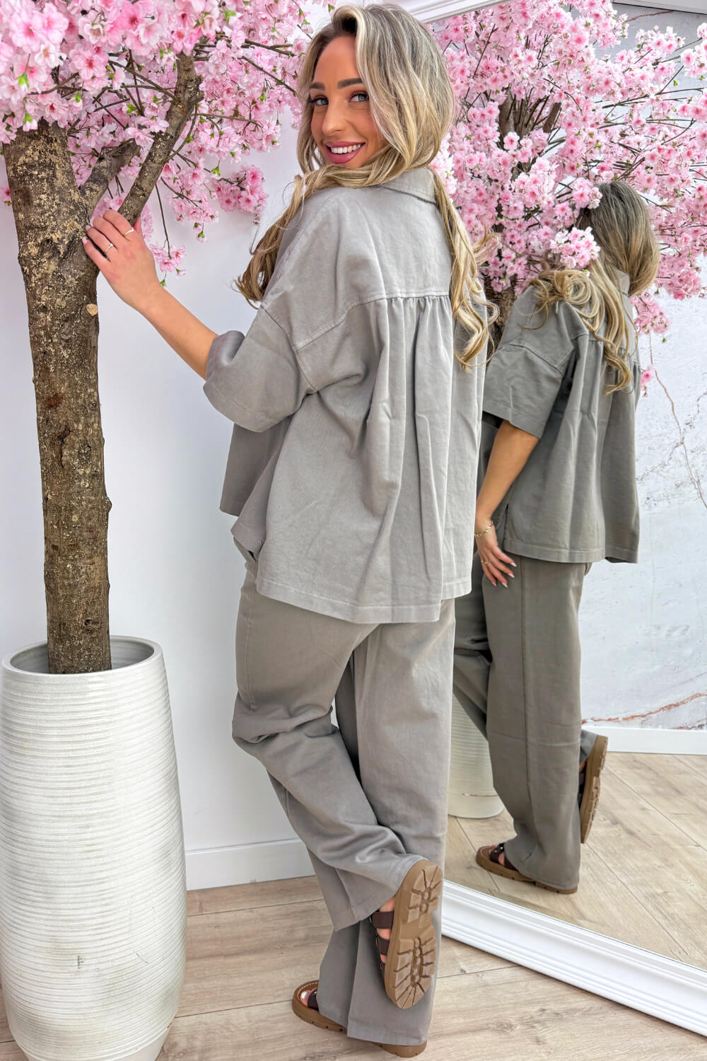 Denim days blouse - Taupe