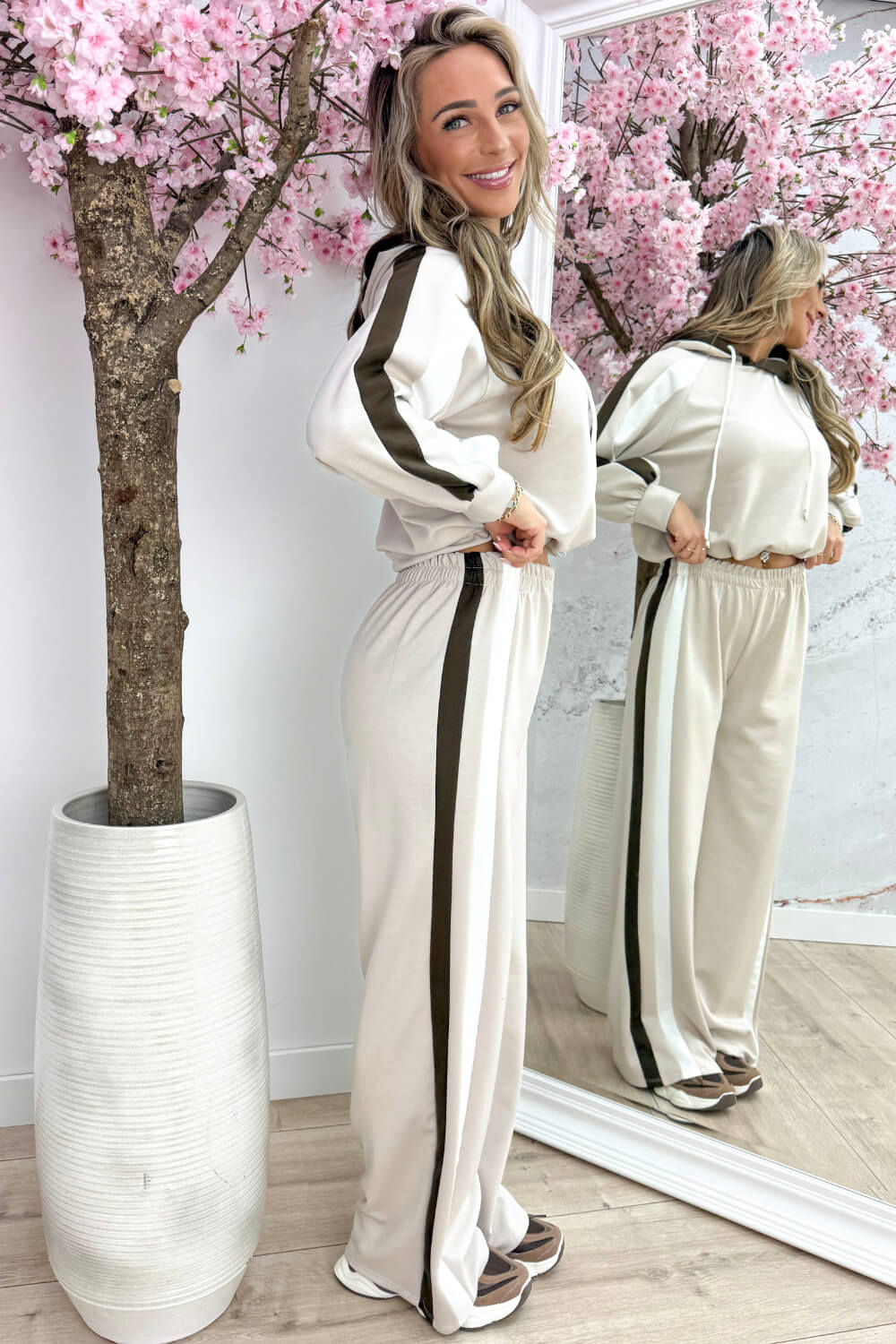 Chill day comfy co-ord - Beige