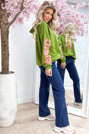 Iconic Attitude Hoodie - Olive