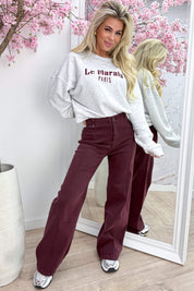 Le marais paris sweater - Lt. grijs
