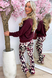 Los angeles sweater - Bordeaux