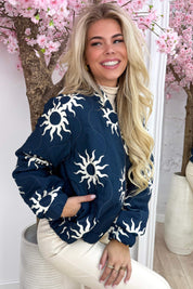 Sunny side up bomber - Navy