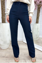 Straight leg pantalon - Navy