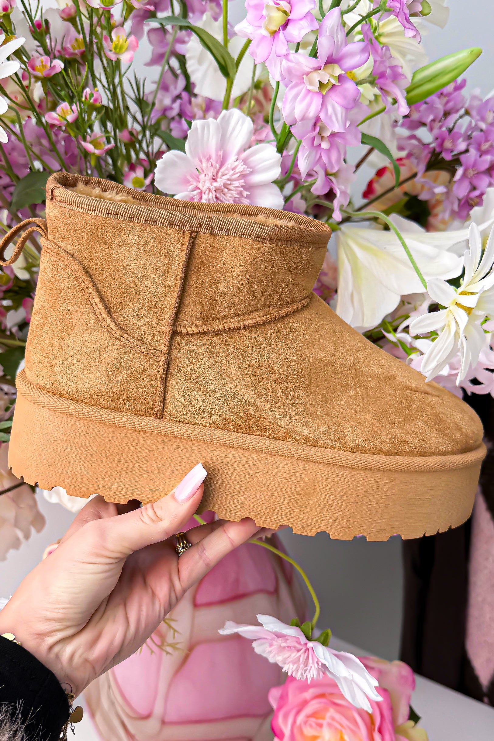 Winter wonderland boots - Camel