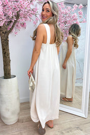 Golden hour maxi dress - Beige