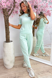 Sleek lounge co-ord - Mint