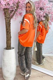 Legendary leopard T-shirt - Oranje