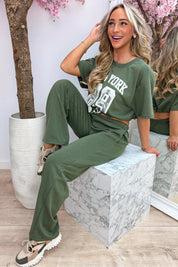 NY '89 comfy co-ord - Army