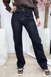 Cross straight leg jeans RD9087 - Zwart