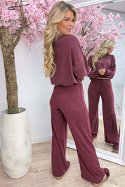 Cute but comfy co-ord - Bordeaux
