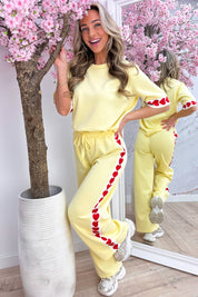 Love to lounge comfy co-ord - Geel