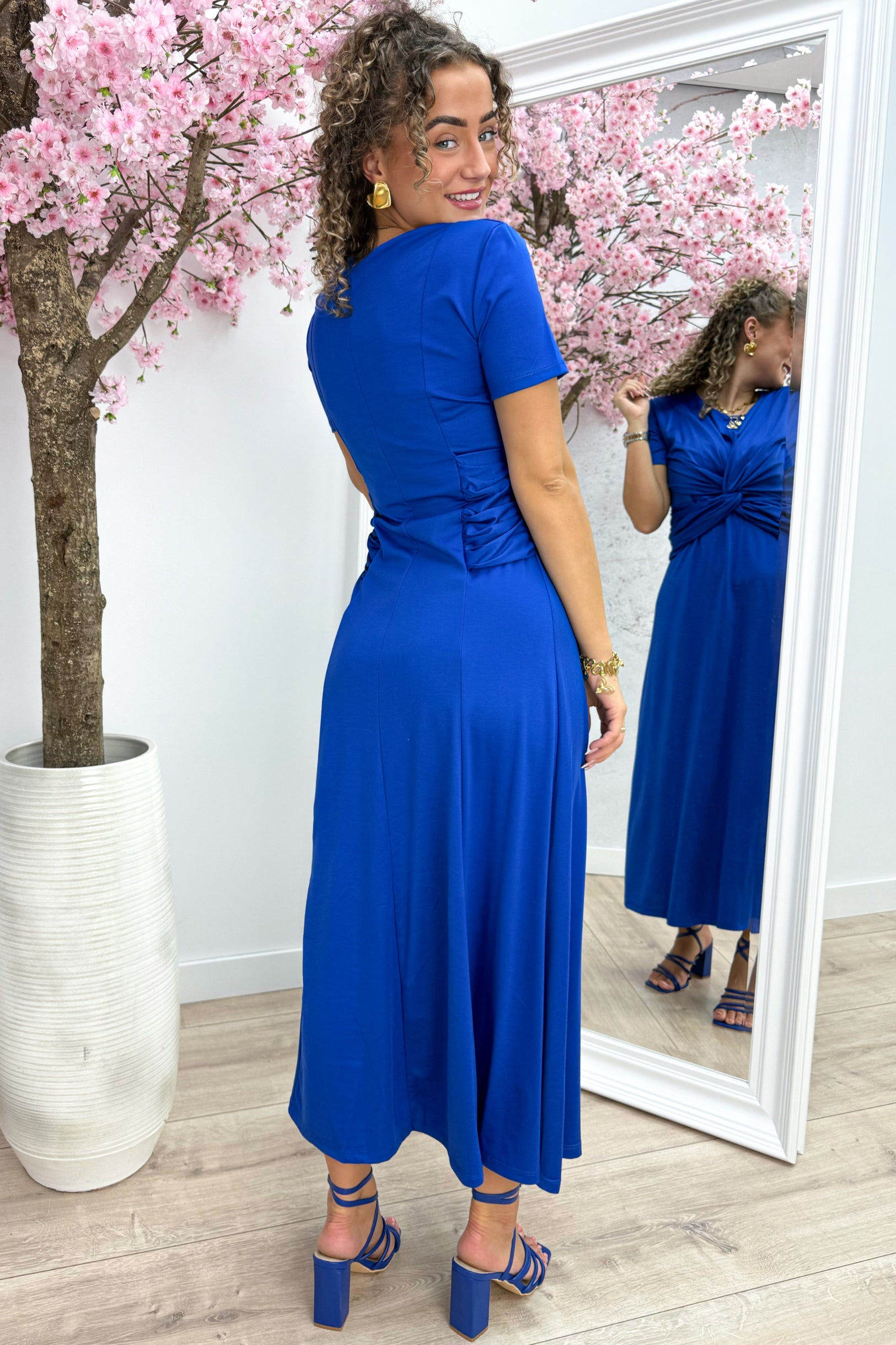 Robe toujours brillante - Kobalt