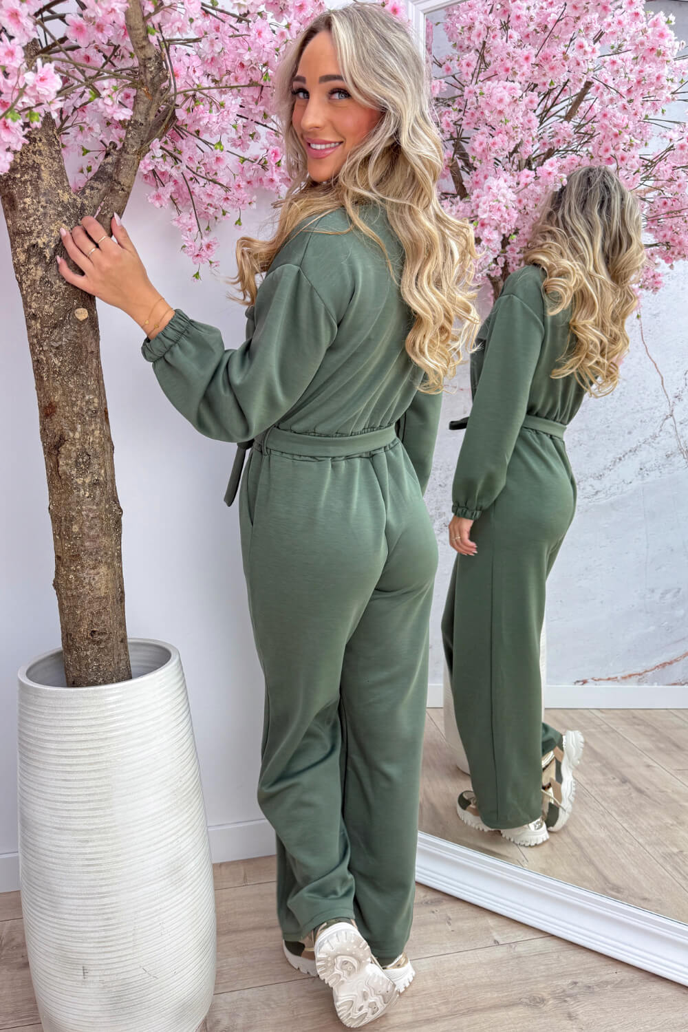 Comfy all day jumpsuit - Army