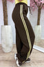 Yours to keep stripe trousers - Yellow