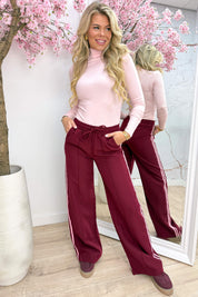Basic turtle neck topje - Roze