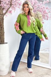 Iconic Attitude Hoodie - Olive