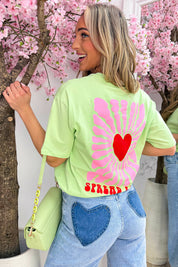 Spread love T-shirt - Mint