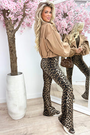 Trendy poffie trenchcoat - Camel