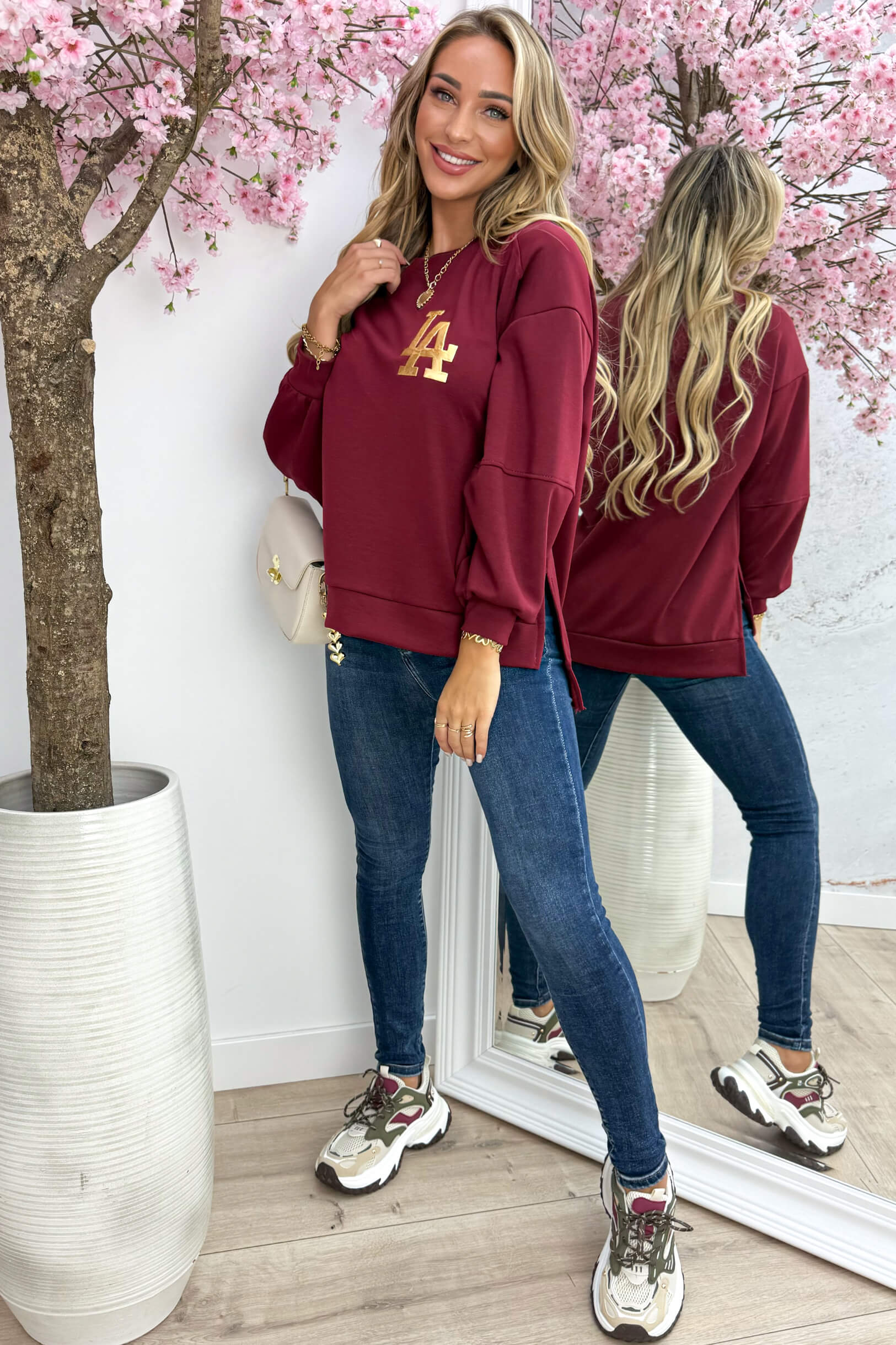 La Sweater 11239 - Bordeaux