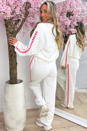 Neon lover sweater - Wit